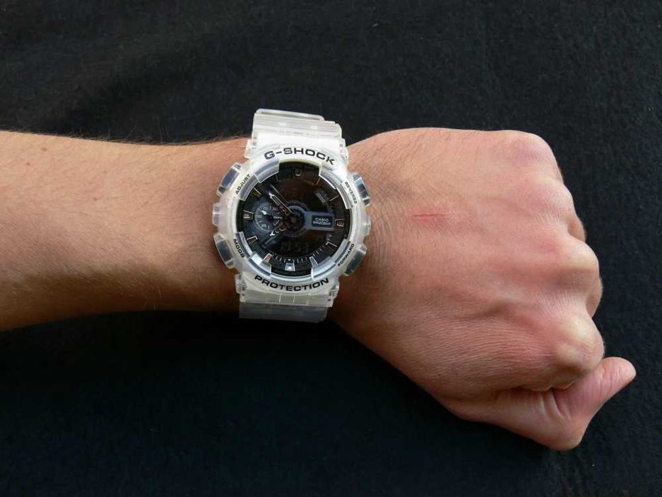 Ceas Sport CASIO G-SHOCK GA-110 TRANSPARENT Superb NOU 2026 !