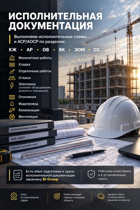 исполнительная документация