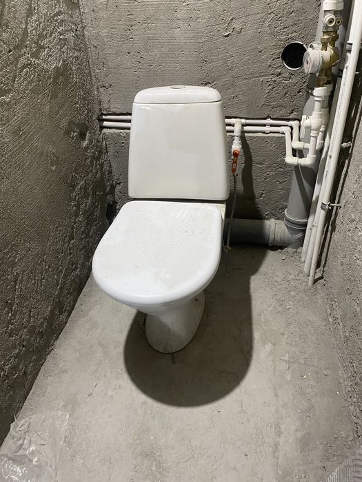 Унитаз для стройки б/у