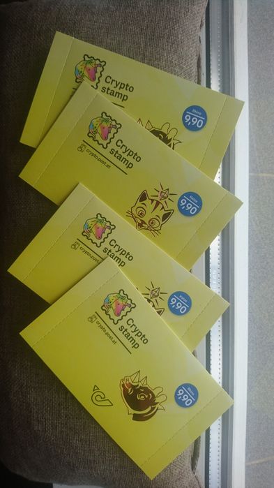 Timbre crypto stamp: 2katze, 2rhino Oradea • OLX.ro