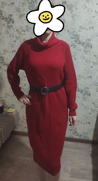 Продам вязаное платье