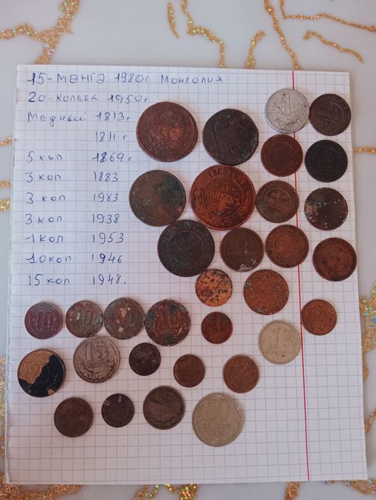 Монеты царские времена