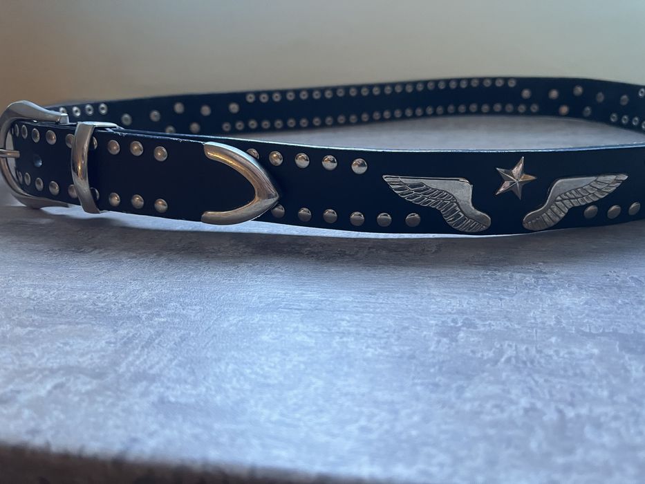 Curea piele cu ținte