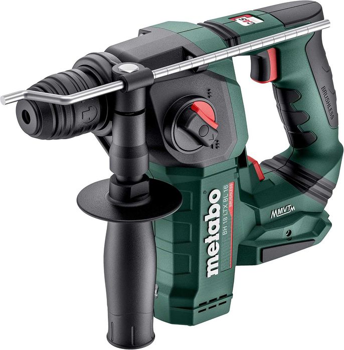 Metabo BH 18 LTX BL 16 ciocan rotopercutor cu acumulator 18 V | 1,3 J | In beton 16 mm | 1,6 kg | Fara perii | Fara acumulator si incarcator