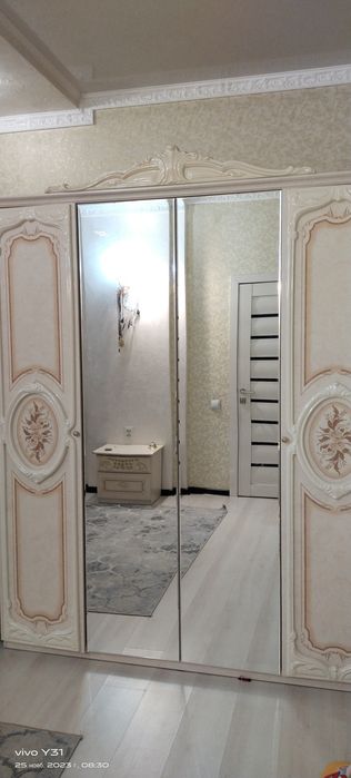 Кровать и шкаф , матрас