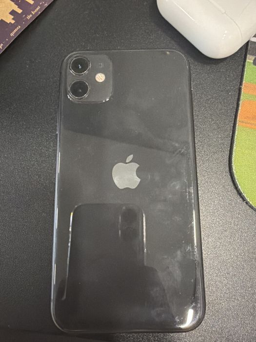 Iphone 11 черный с коробкой