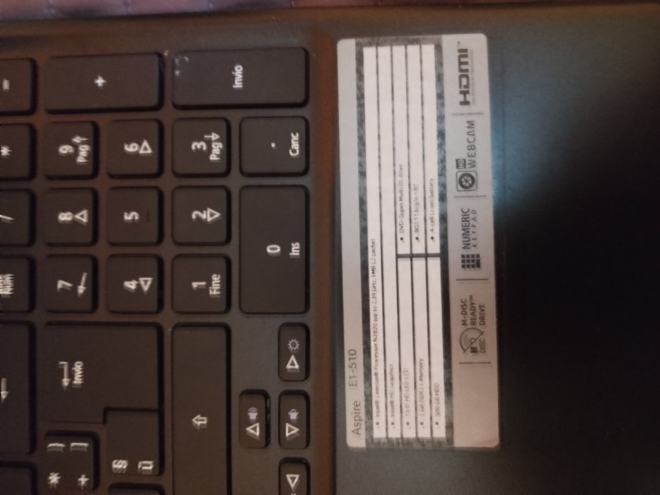 Лаптоп Acer Aspire E1-510 15.6 инча