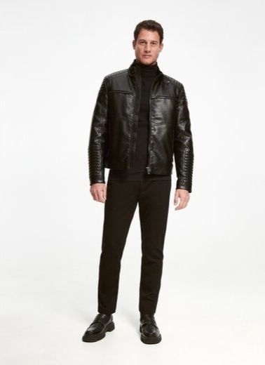 Кожено яке Reserved XXL