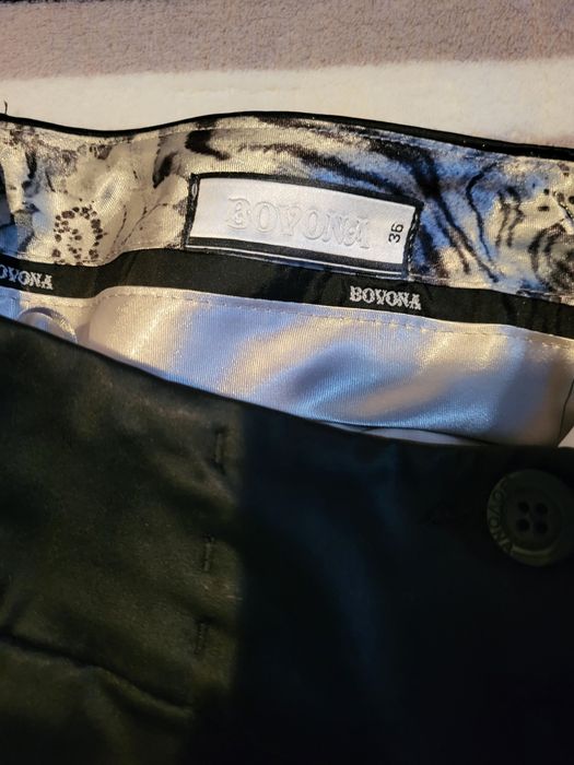 Pantaloni gala satin