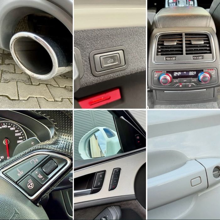 Audi A6 3.0 Bitdi 313cp V6 cutie ZF 8+1 Sline Led