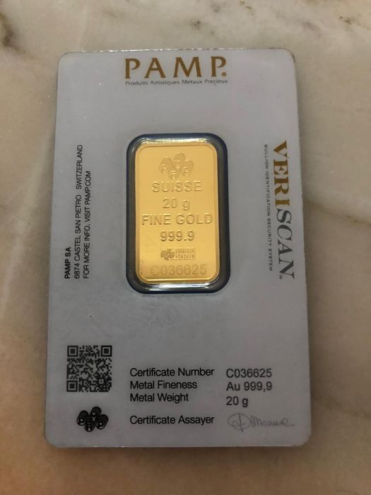 Vand Lingou de aur 24K