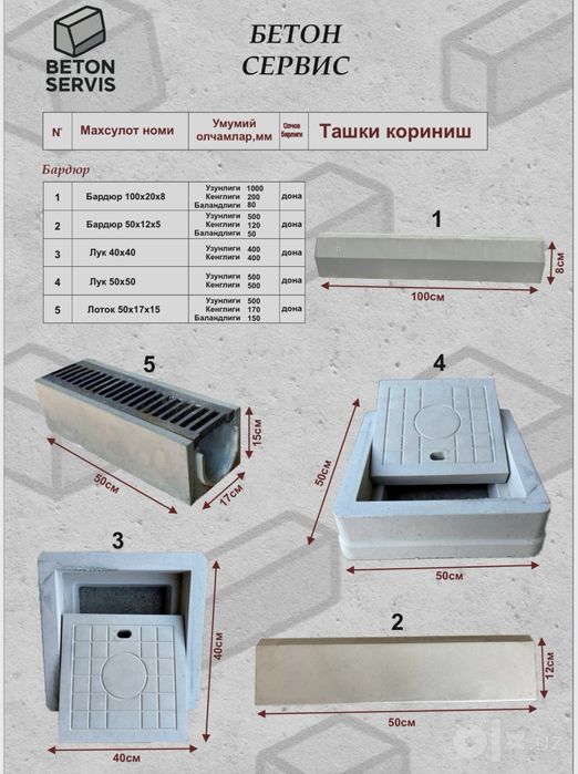 luk bordyur dekarativniy latok
