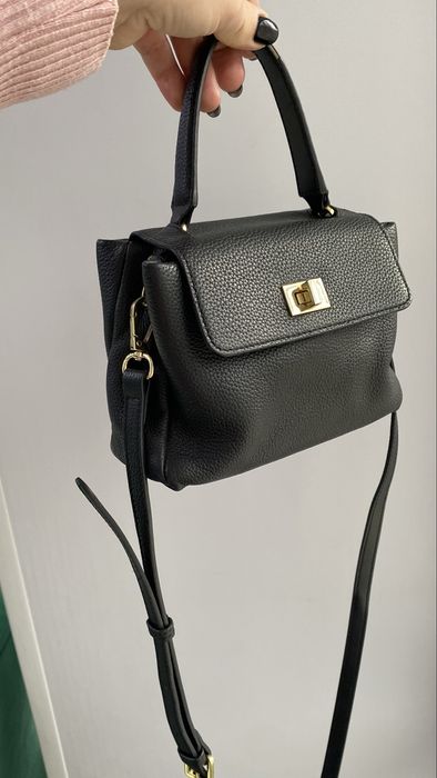 Кожаная сумочка малышка