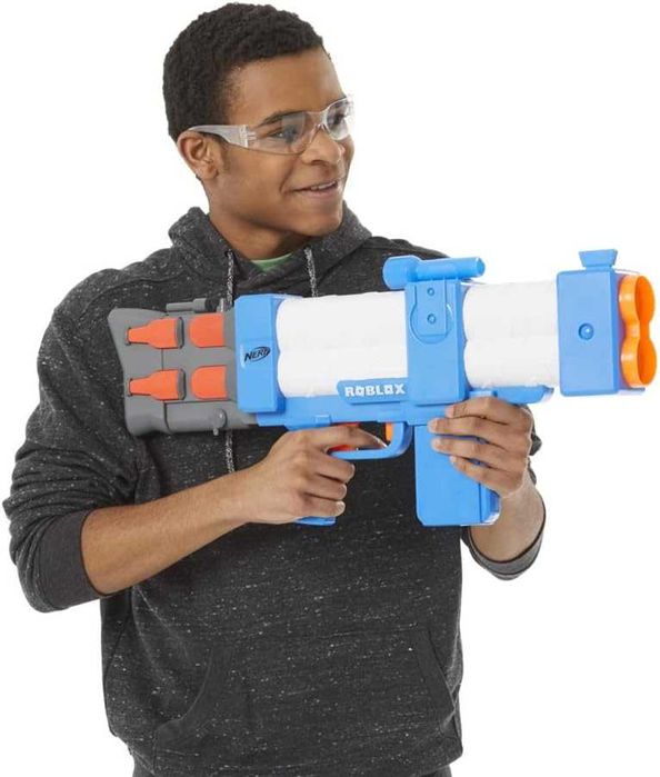 !PROMO!  Бластер Hasbro Nerf Roblox Arsenal Pulse Laser, с 10 патрона