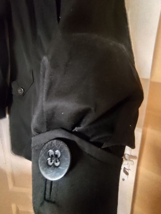 Черен шлифер/яке H&M размер С-М