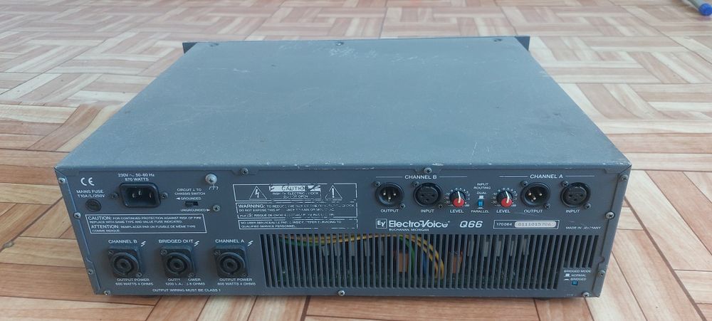 Продам усилитель Electro-Voice Q66