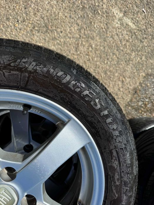 Set Jante Cu Anvelope Fiat 185/65 R15 Bridgestone dimesniune prezoane 4x98