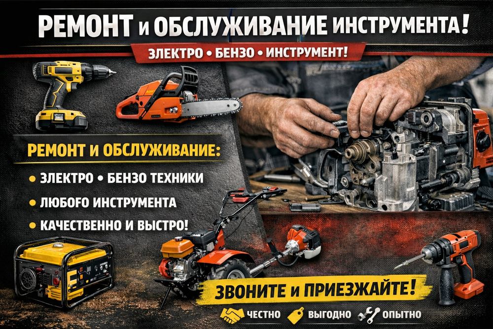 Ремонт электро и бензоинструмента