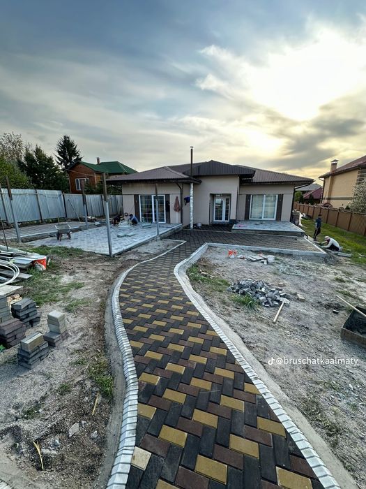 Брусчатка тротуарная плитка