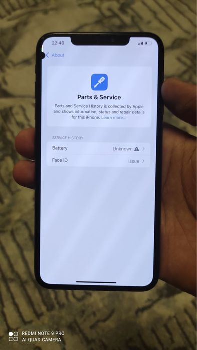 Iphone xs. Max kami bor