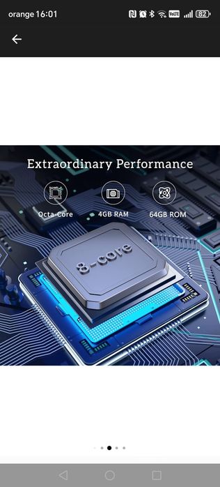 Tableta Toscido SIM cu tastatura si mouse.Set complet in garantie. Neg