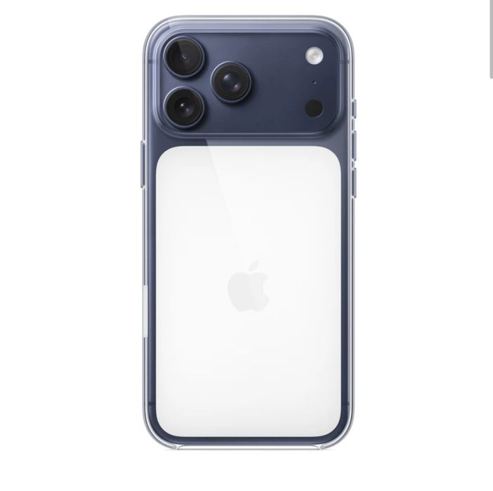 Husă originală Apple MagSafe – iPhone 17 Pro/17 Pro Max (transparentă)