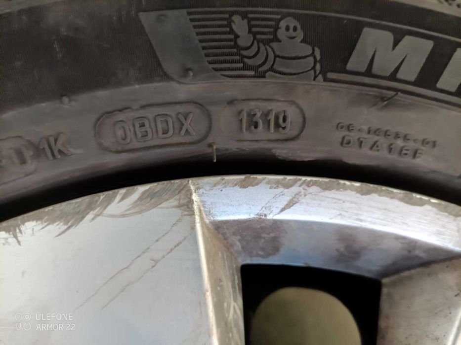 195/55R16 Зимни гуми Michelin Alpin 6 с джанти и тасове