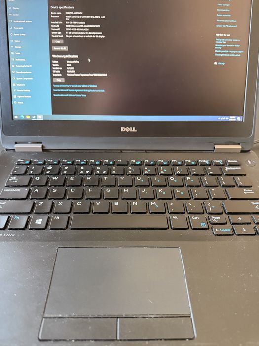 Laptop Dell Latitude E7270 i5 6300u