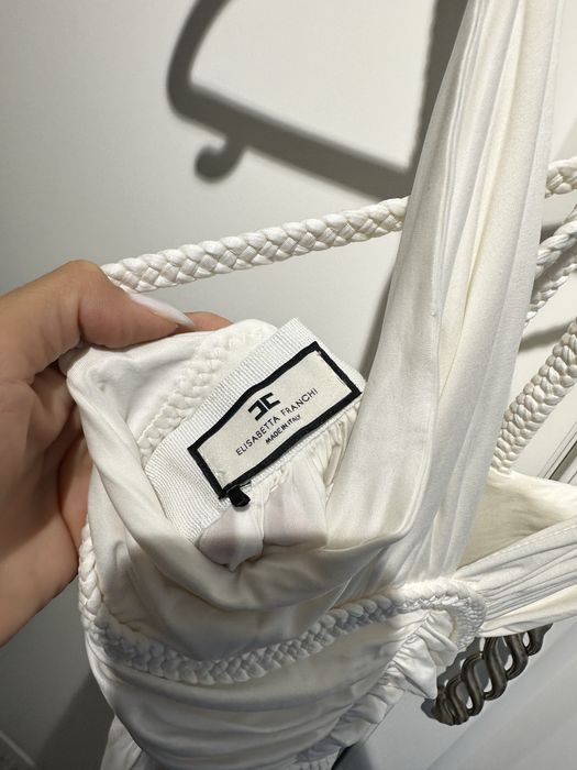 Нова бяла рокля Elisabetta Franchi