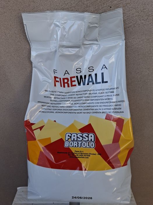 Fassa Firewall - Mortar refractar 5-5 kg