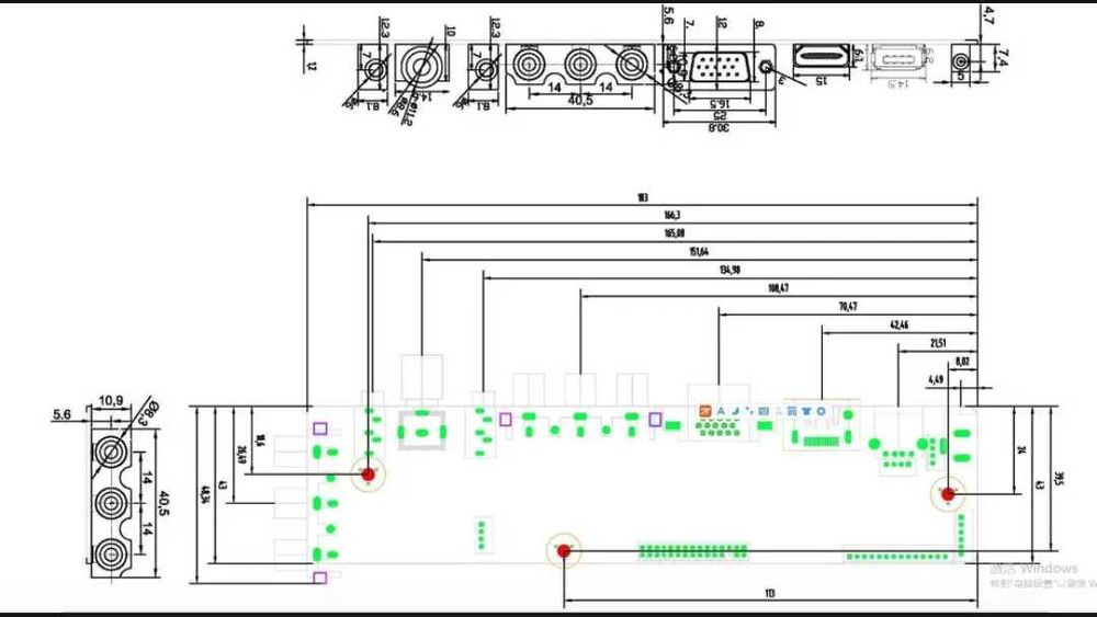 Universal tv board LCD TFT LED