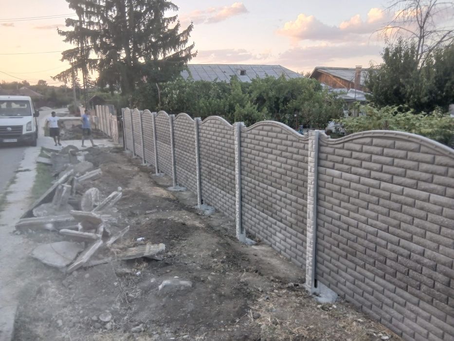 Gard de beton la preturi avantajoase