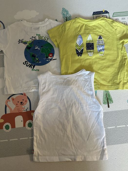 Продавам лот бебешки тениски на Mayoral