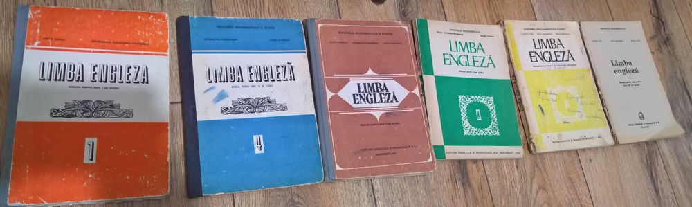 Lot Manuale vechi limba engleza