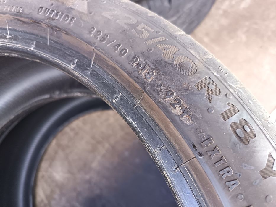 Anvelope vara 225 40 18 continental 2022 5.7mm