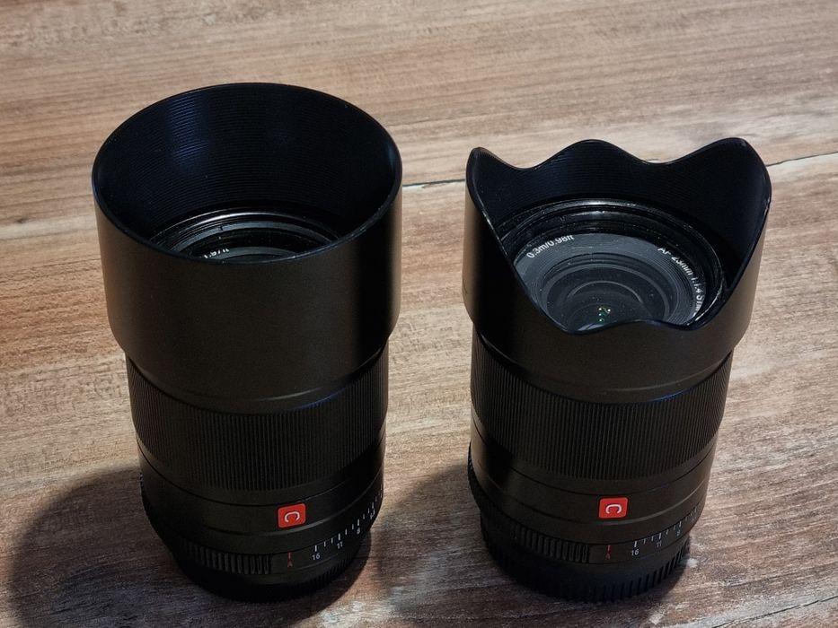 Obiectiv viltrox 23mm, 56mm