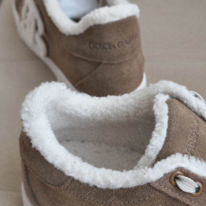 Dolce Gabbana Обувки Размер 42 Велур Кафяви