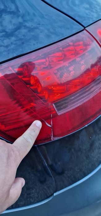 Triple led audi A6 c6 combi break all road