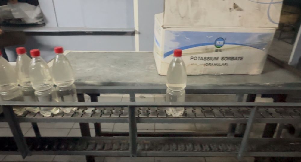 Конвеер ( транспортер) цепной с термотоннелем для усадки термоэтикетки