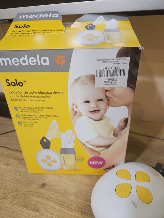 Електрическа двуфазна помпа за кърма Medela Solo