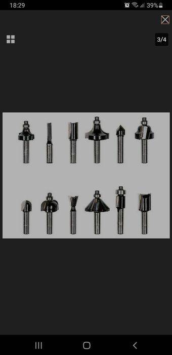 Фрезерные насадки