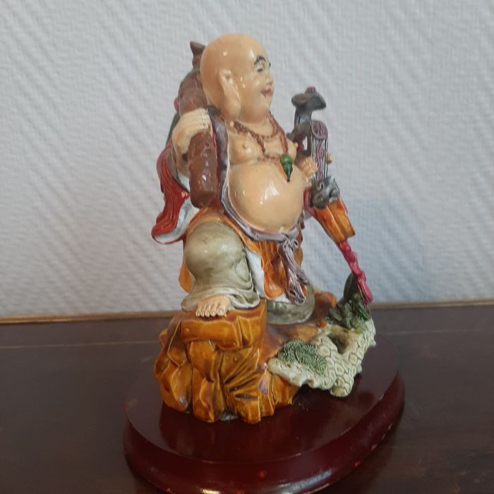 Порцеланова БИРМА Автентична Статуетка Монах