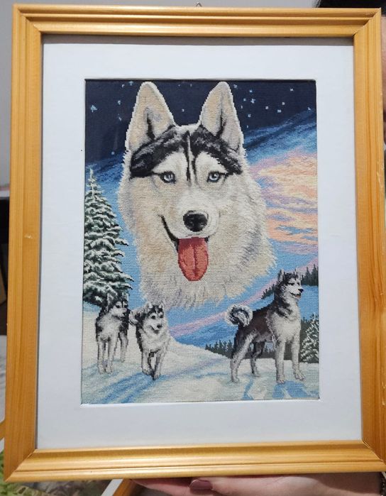 Goblen Nopți Albe Husky