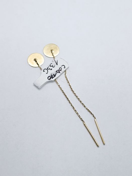 Vand cercei din aur 14 k 1.33 g cod 170