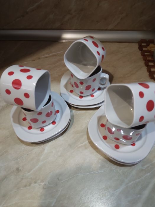 Сервиз за кафе фин порцелан