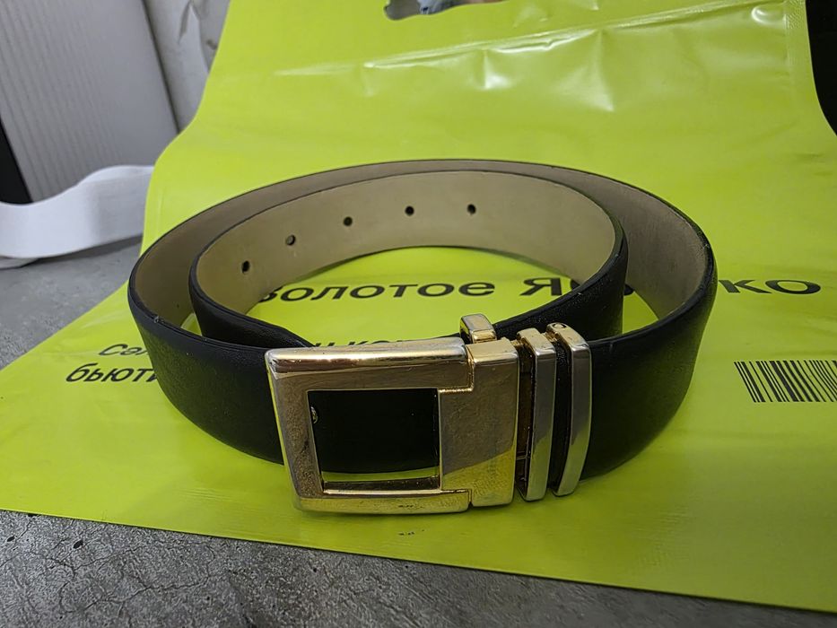 Кожанный итальянский ремень