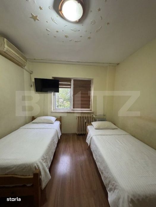 Apartament decomandat, 4 camere 85 mp, zona Rovine