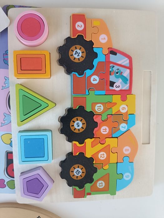 Дървени играчки тип Монтесори