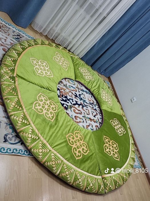 Домалақкөрпе жер-столға