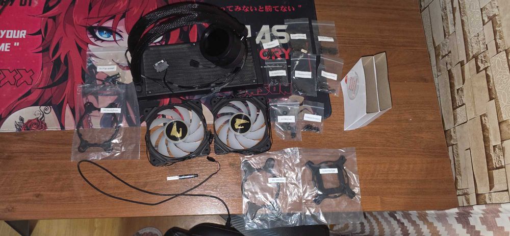 Gigabyte AORUS Waterforce X240 жидкостное охлаждение